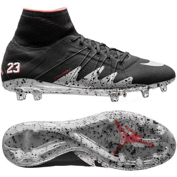 NEYMAR x JORDAN NIKE HYPERVENOM PHANTOM 2 FG 'Black Silver Crimson