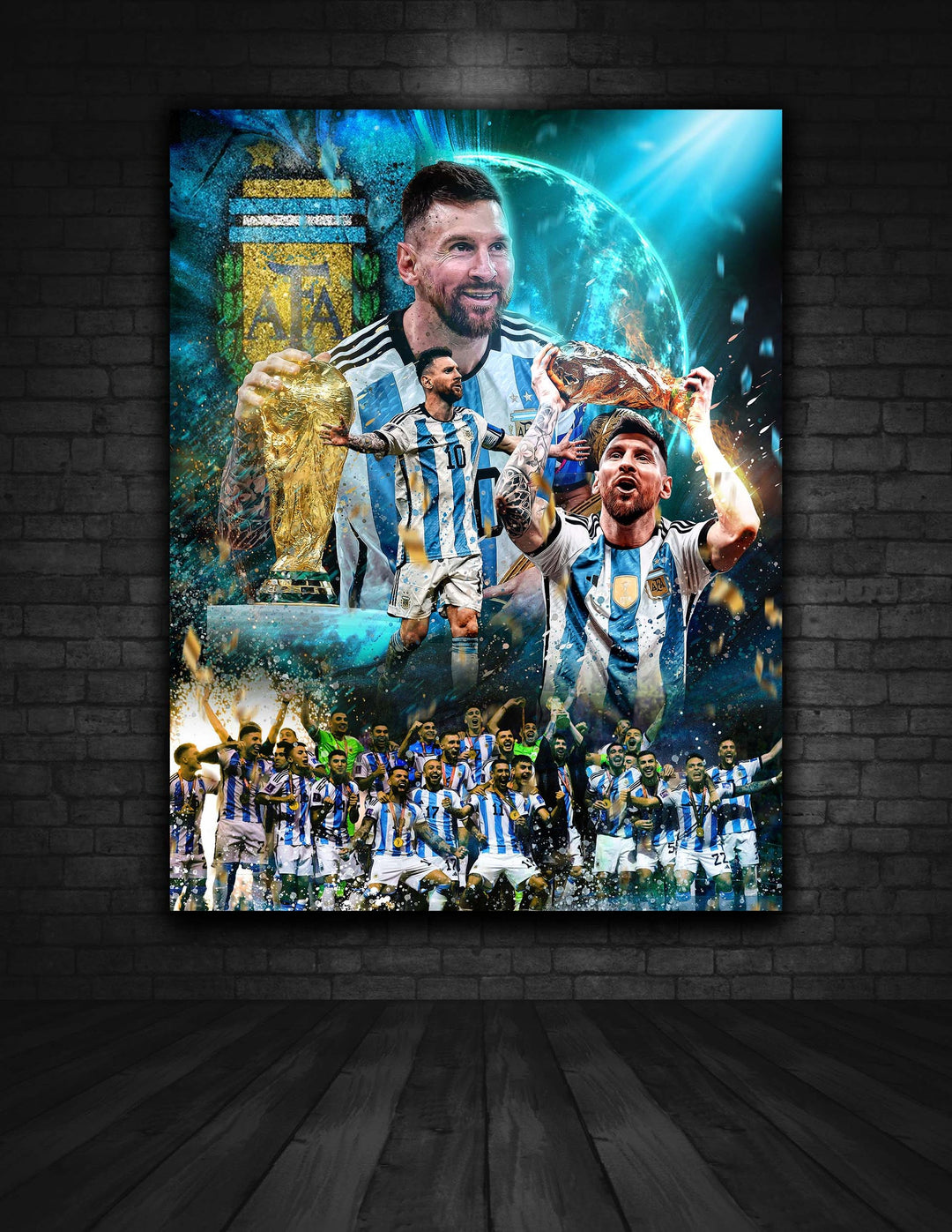 3D ANIMATED SOCCER POSTER