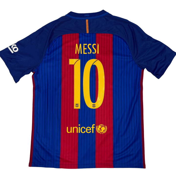 2016-2017 FC BARCELONA HOME SHIRT MESSI #10 - (L)