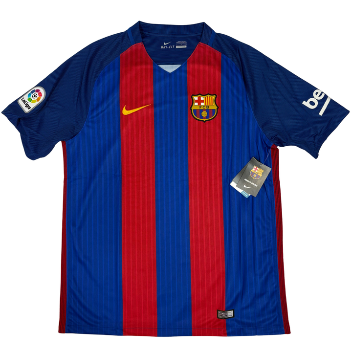 2016-2017 FC BARCELONA HOME SHIRT MESSI #10 - (L)