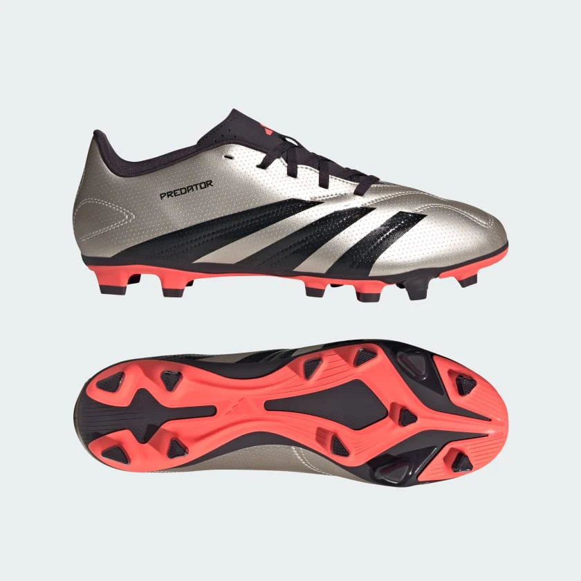 ADIDAS PREDATOR CLUB FxG J 'PLATINUM METALLIC'