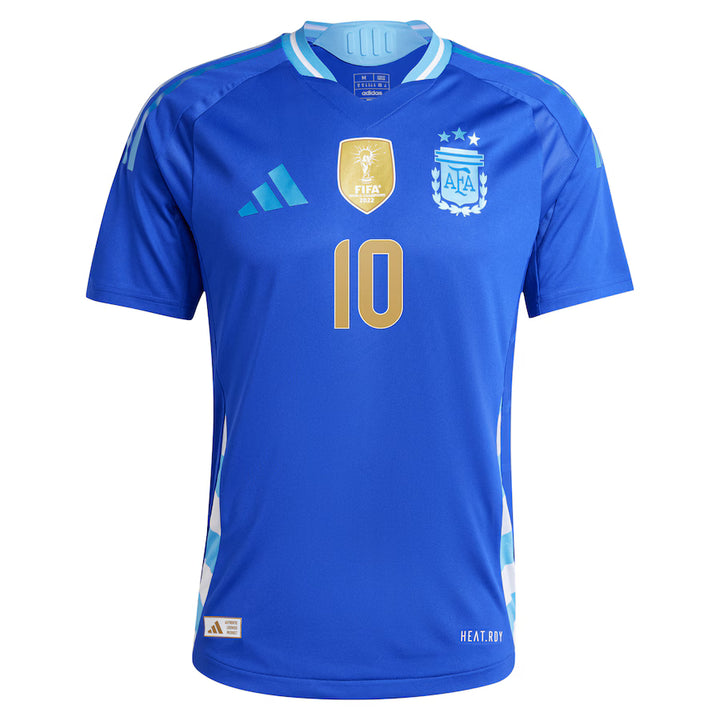 2024 adidas ARGENTINA AWAY AUTHENTIC MESSI #10 JERSEY