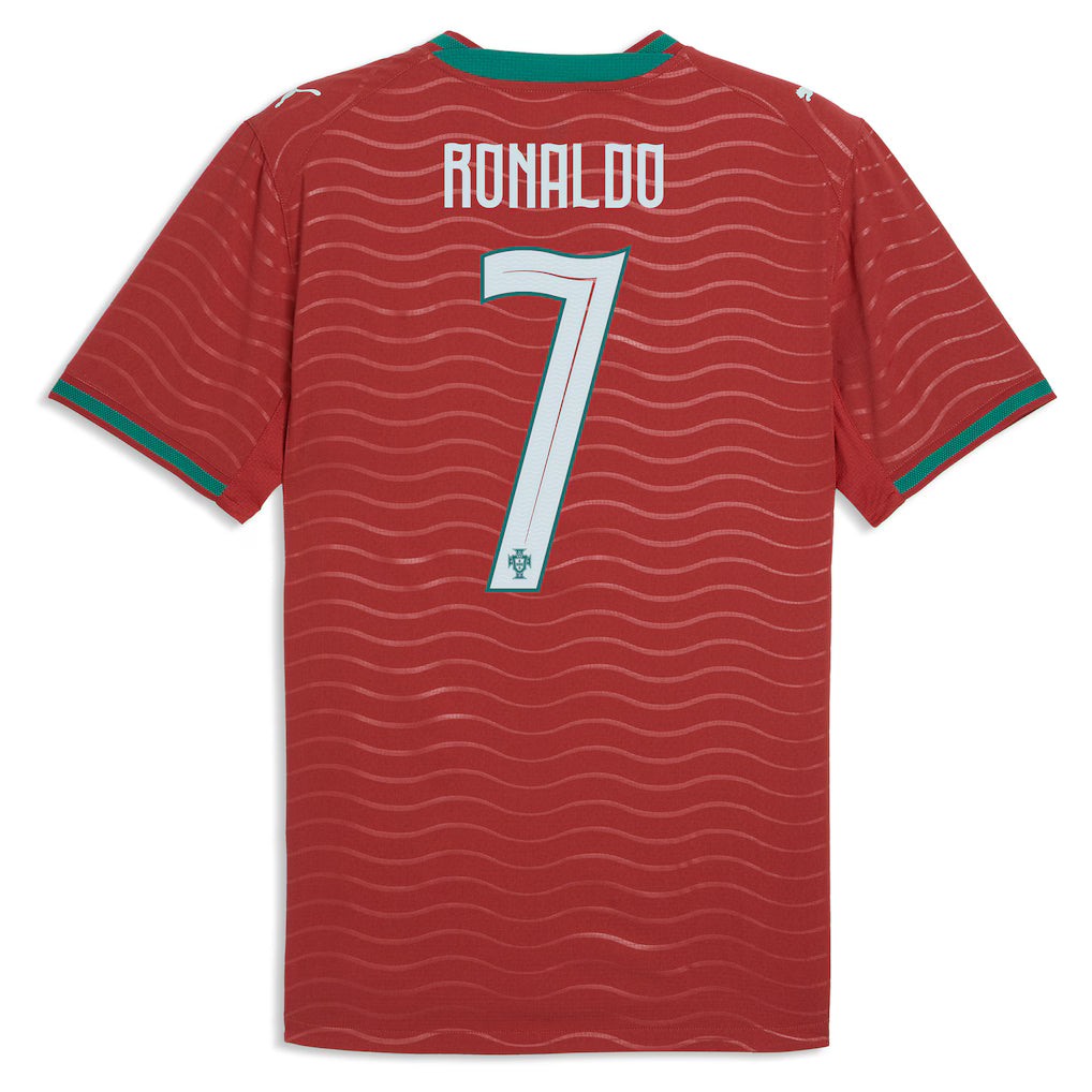 puma 2026 ロナウド ホーム ユニフォーム Lサイズ オーセンティック 2026 PUMA PORTUGAL HOME RONALDO AUTHENTIC JERSEY – Footy Depot