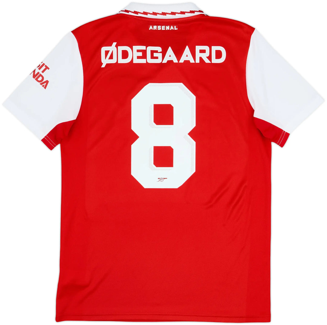 2022-23 ARSENAL HOME SHIRT ODEGAARD #8 - (S)