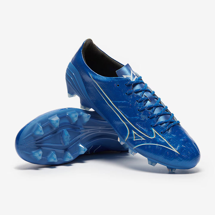 MIZUNO ALPHA PRO FG - Laser Blue/White/Gold