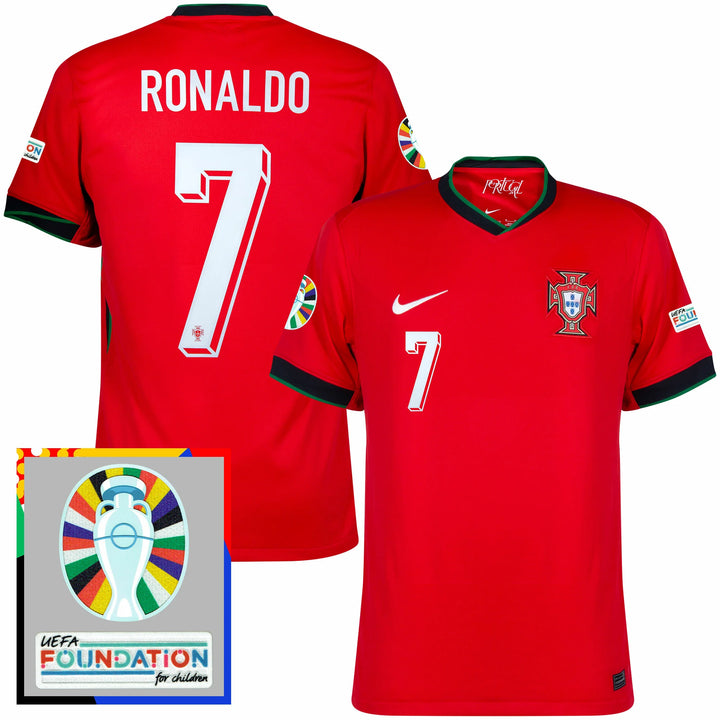 2024 PORTUGAL HOME RONALDO EURO 2024 JERSEY