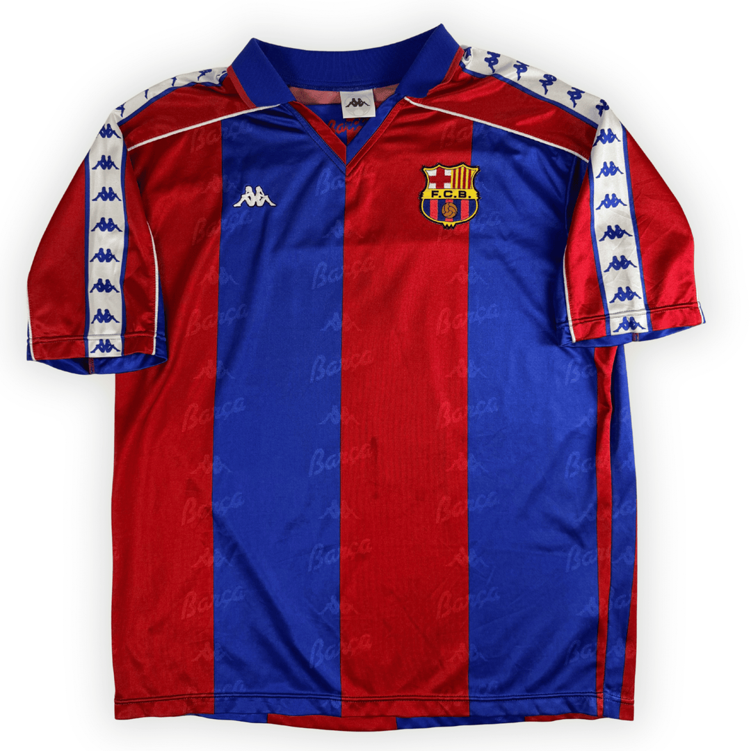 1994 FC BARCELONA  HOME SHIRT GUARDIOLA #4 - (L) - Front
