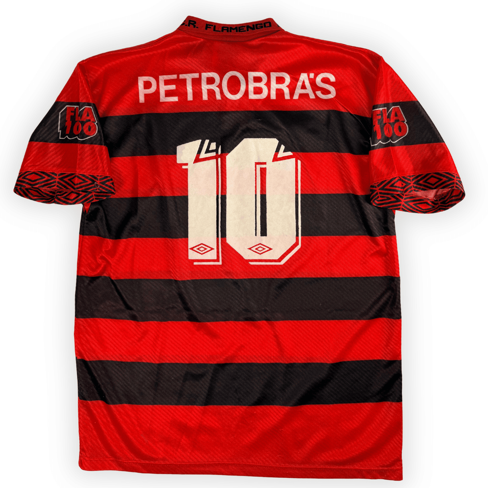 1994 FLAMENGO  HOME SHIRT  #10 - (L) - Back
