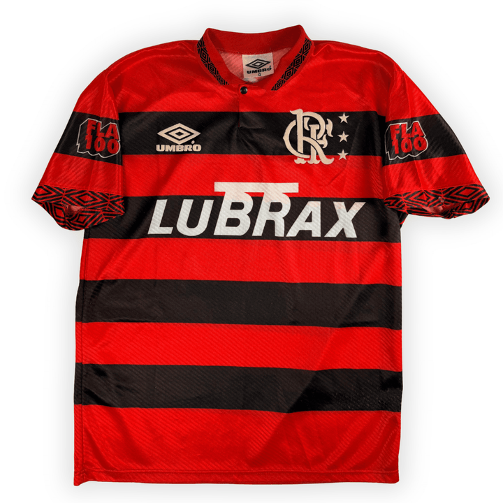 1994 FLAMENGO  HOME SHIRT  #10 - (L) - Front