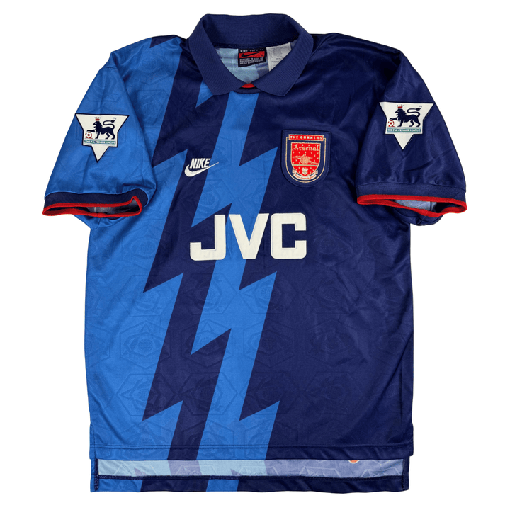 1995-1996 ARSENAL EPL AWAY SHIRT BERGKAMP #10 - (M)