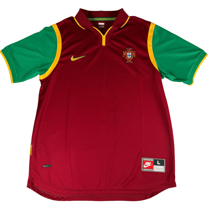 1998-1999 PORTUGAL  HOME SHIRT  # - (L)