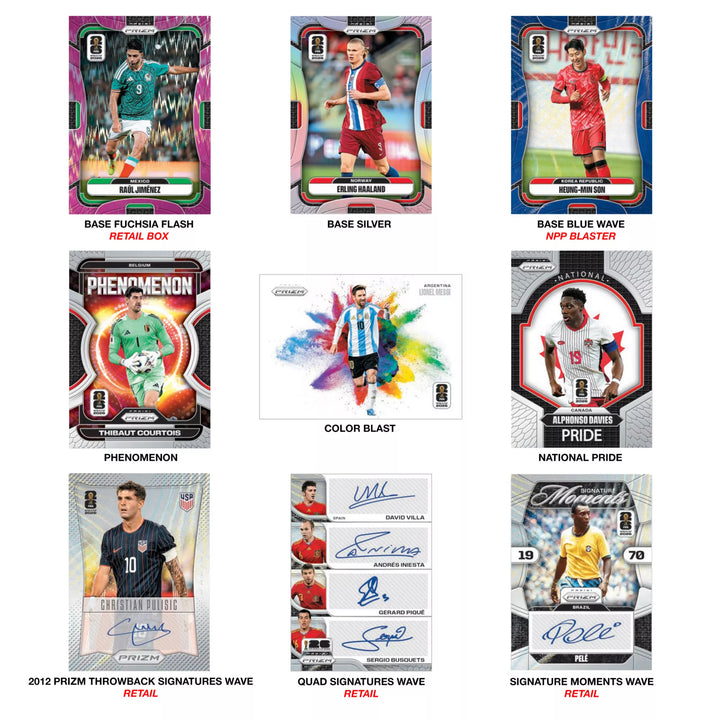 2026 PANINI PRIZM FIFA WORLD CUP BLASTER BOX