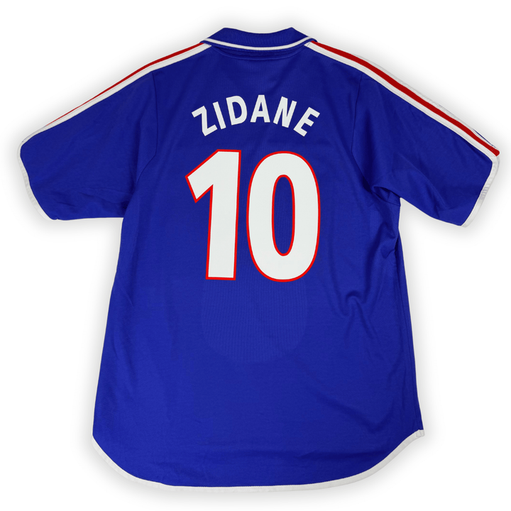 2000 FRANCE HOME SHIRT ZIDANE #10 - (L)
