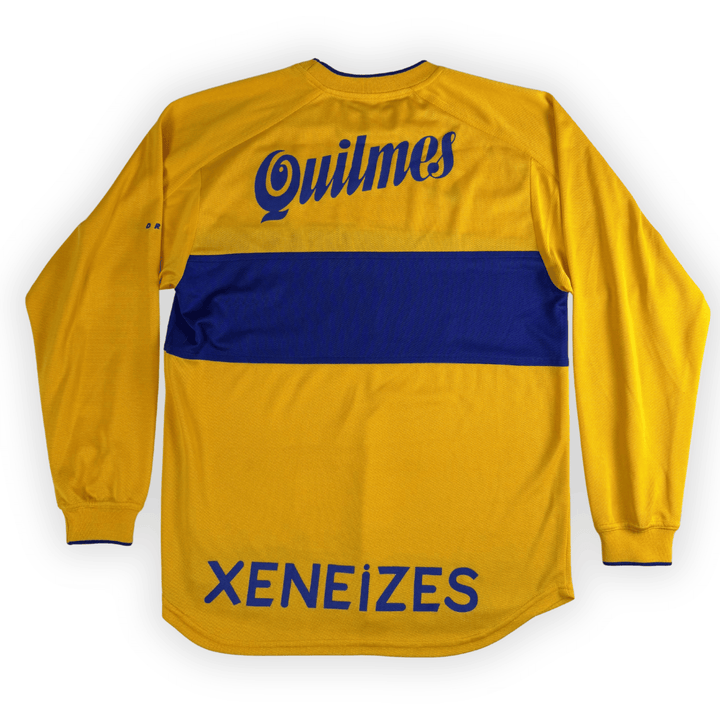 2000-01 BOCA JUNIORS  L/S AWAY SHIRT  # - (S) - Back