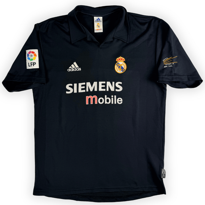 2002-03 REAL MADRID LA LIGA CENTENARY AWAY SHIRT RAUL #7 - (S) - Back