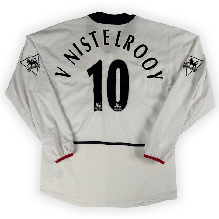 2002-2003 MANCHESTER UNITED EPL AWAY L/S SHIRT NISTELROOY #10 - (L)