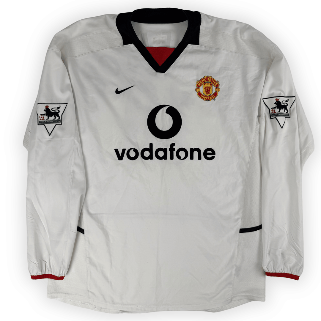 2002-2003 MANCHESTER UNITED EPL AWAY L/S SHIRT NISTELROOY #10 - (L)