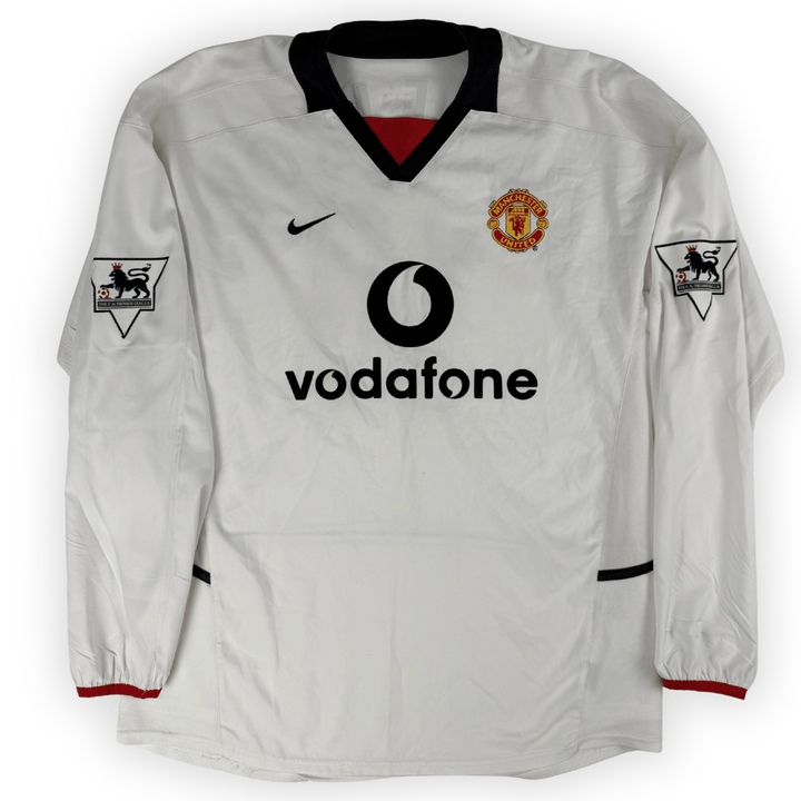 2002-2003 MANCHESTER UNITED EPL AWAY L/S SHIRT NISTELROOY #10 - (L)