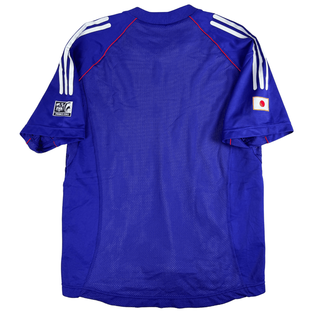 2002 JAPAN  HOME PLAYER ISSUE SHIRT  # - (M)