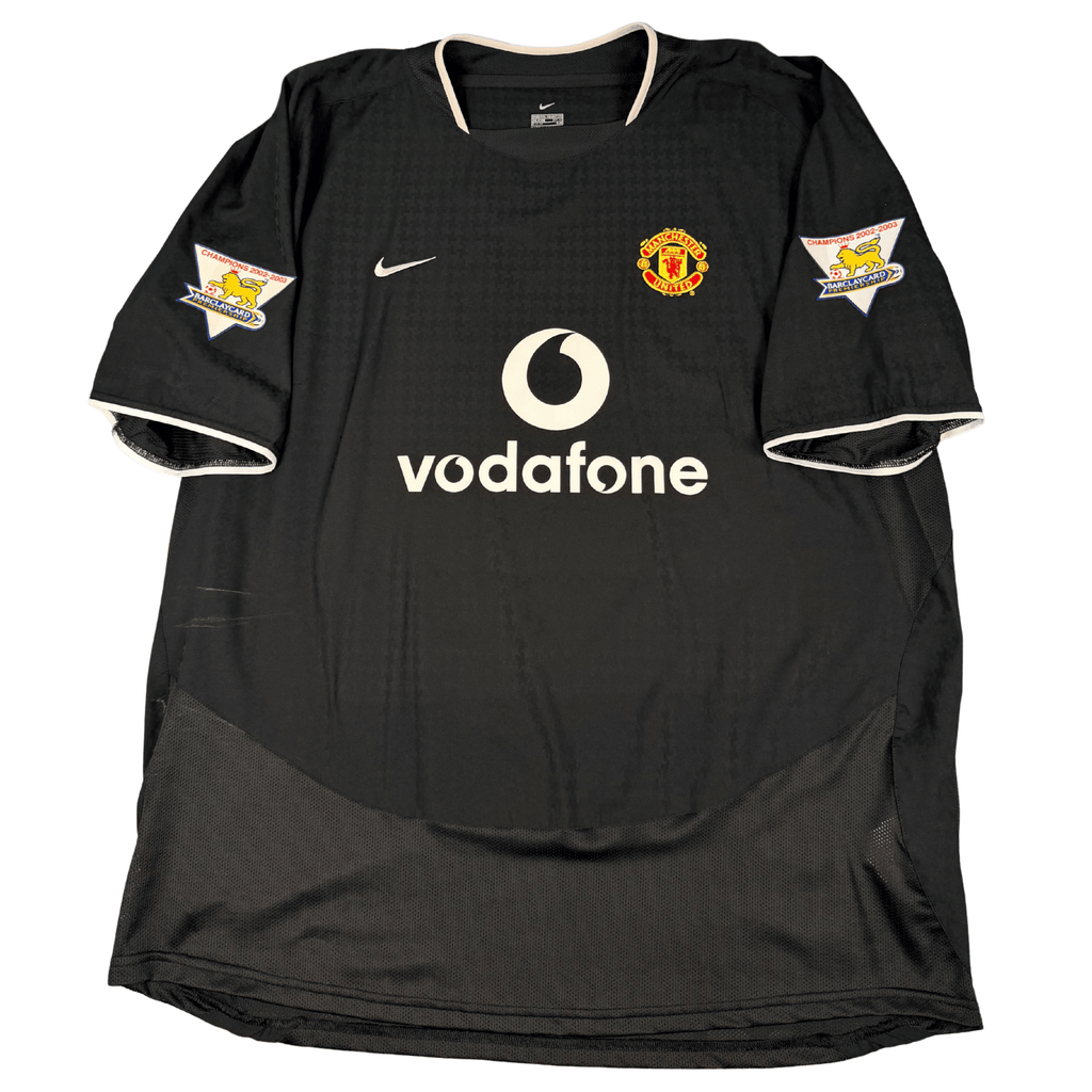 2003-2004 MANCHESTER UNITED EPL AWAY SHIRT BECKHAM #7 - (2XL