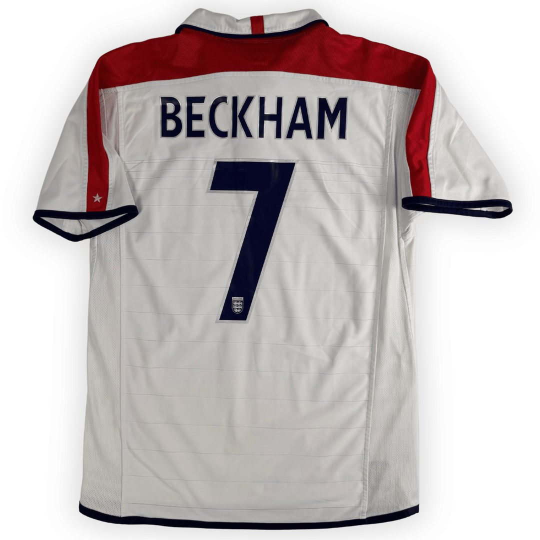 2004-05 ENGLAND  HOME SHIRT BECKHAM #7 - (M) - Front