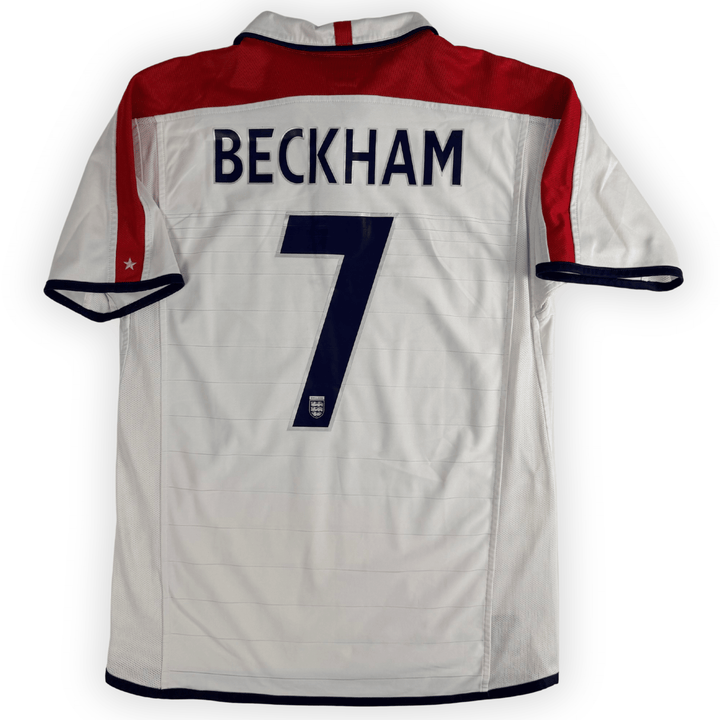 2004-05 ENGLAND  HOME SHIRT BECKHAM #7 - (M) - Front