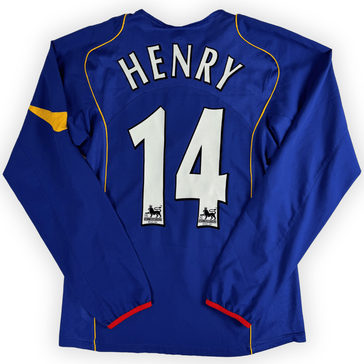 2004-06 ARSENAL   AWAY L/S SHIRT HENRY #14 - (S) - Front
