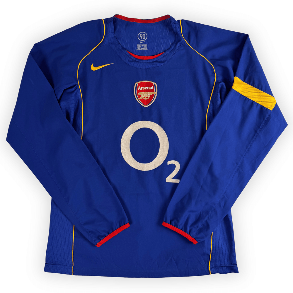 2004-06 ARSENAL   AWAY L/S SHIRT HENRY #14 - (S) - Back