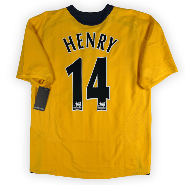2004-06 ARSENAL  AWAY SHIRT HENRY #14 - (L) - Front