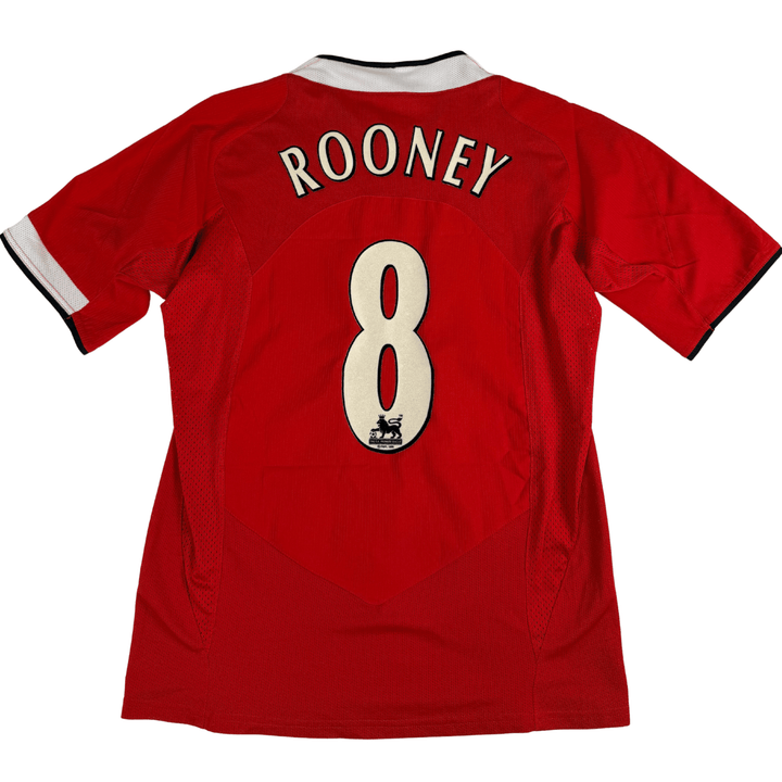 2004-2005 MANCHESTER UNITED  HOME SHIRT ROONEY #8 - (S)
