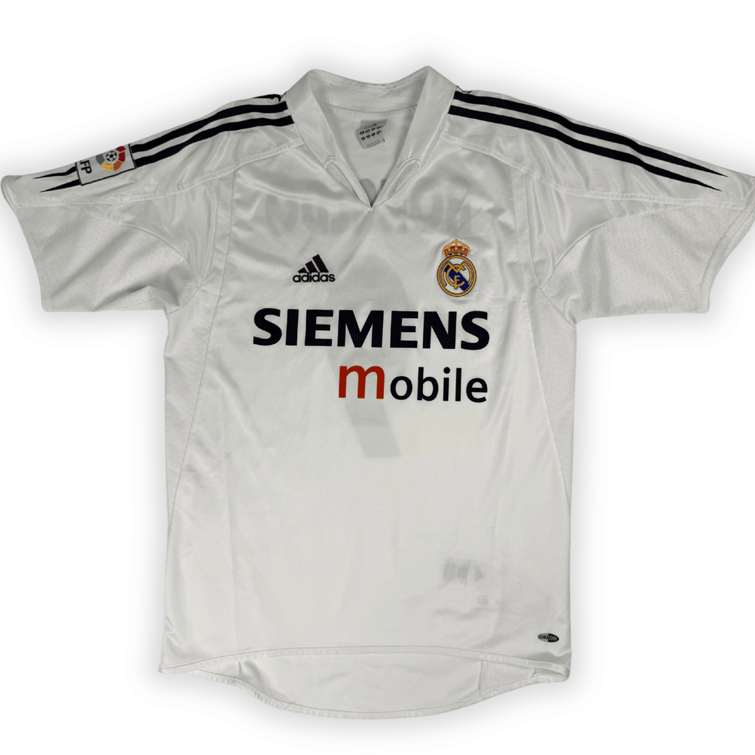 2004-2005 REAL MADRID LA LIGA HOME SHIRT RONALDO #9 - (S)