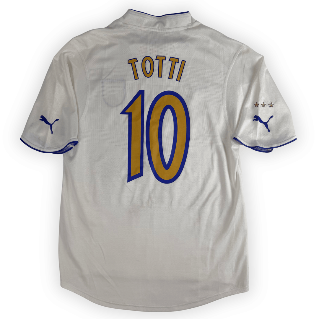 2004 ITALY  AWAY SHIRT TOTTI #10 - (M) - Front
