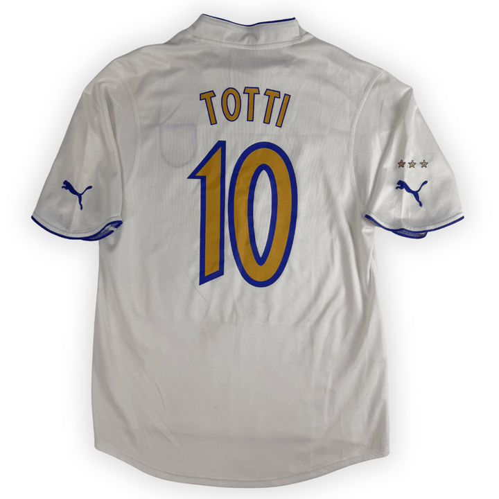 2004 ITALY  AWAY SHIRT TOTTI #10 - (M) - Front