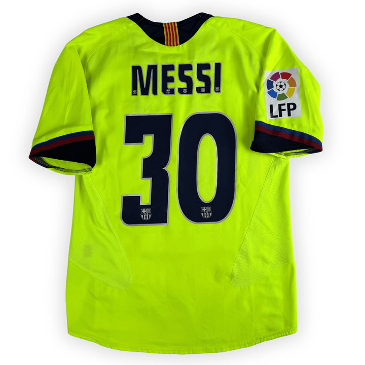 2005-06 FC BARCELONA LA LIGA THIRD SHIRT MESSI #30 - (S) - Front