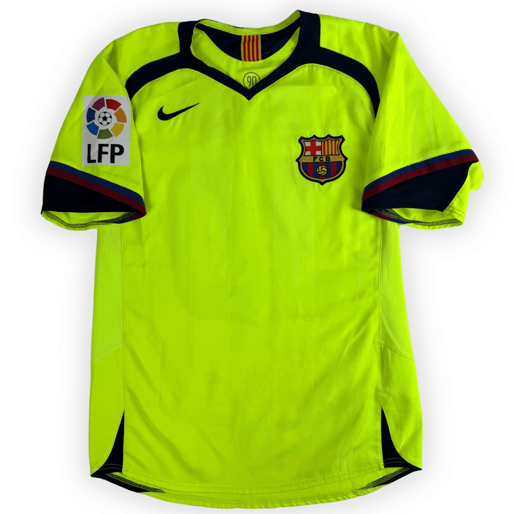 2005-06 FC BARCELONA LA LIGA THIRD SHIRT MESSI #30 - (S) - Back