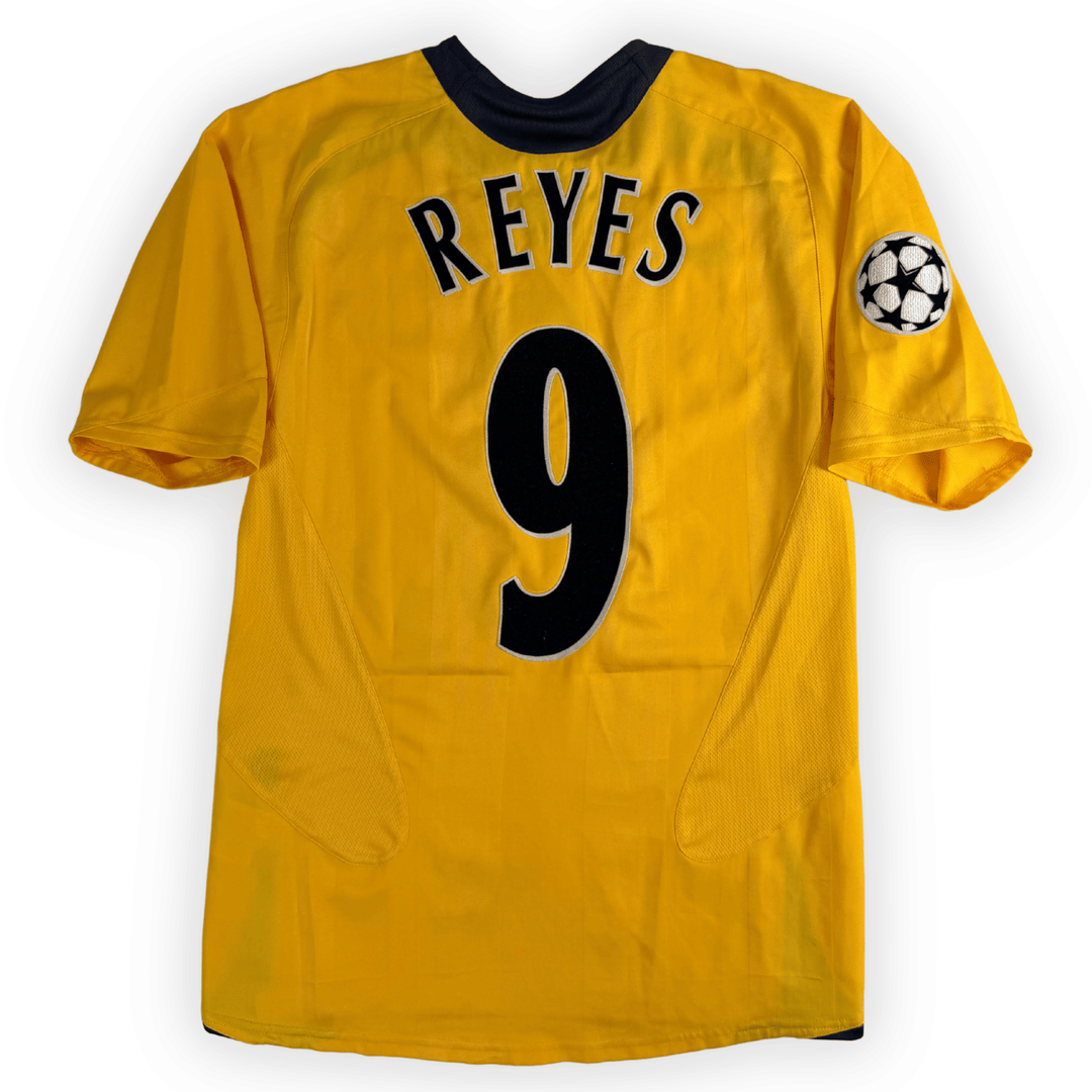 2005-07 ARSENAL UCL AWAY SHIRT REYES #9 - (S) - Front