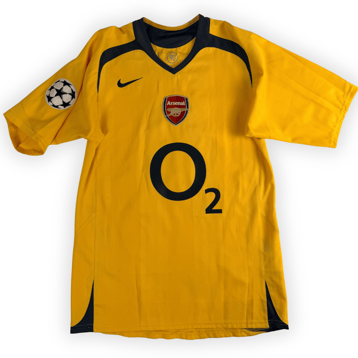 2005-07 ARSENAL UCL AWAY SHIRT REYES #9 - (S) - Back