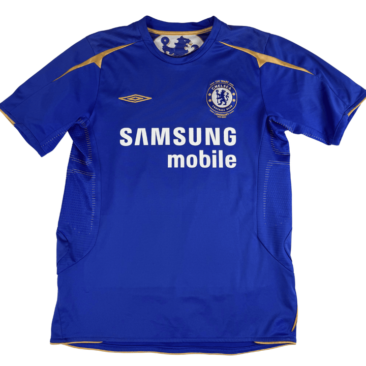 2005 CHELSEA  HOME CENTENARY SHIRT LAMPARD #8 - (M)