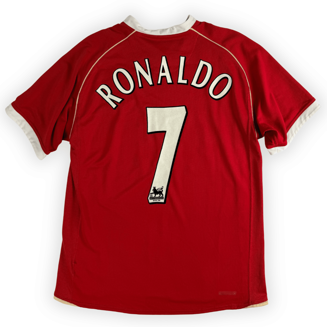 2006-07 MANCHESTER UNITED  HOME SHIRT RONALDO #7 - (M) - Front