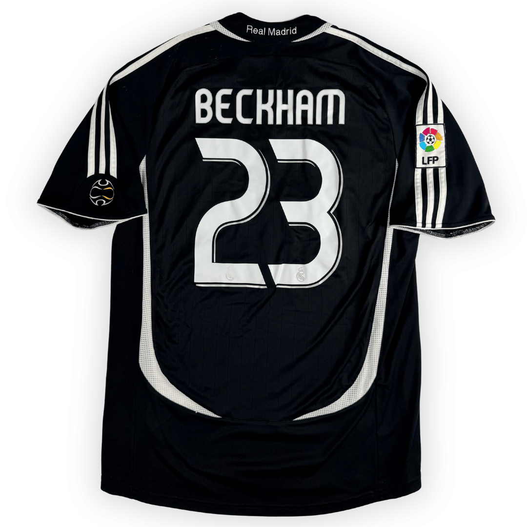 2006-07 REAL MADRID LA LIGA AWAY SHIRT BECKHAM #23 - (M) - Front