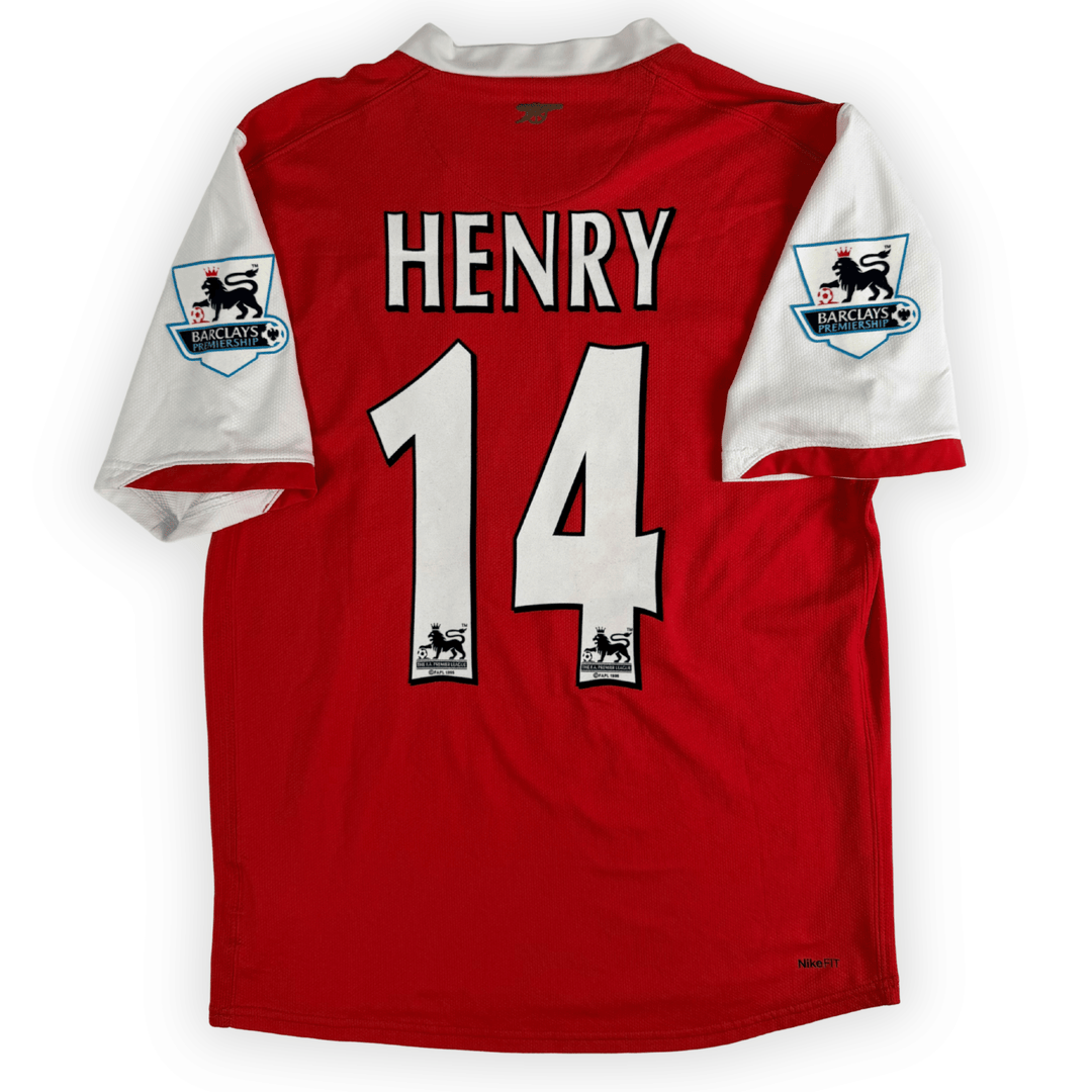 2006-08 ARSENAL EPL HOME SHIRT HENRY #14 - (M) - Front