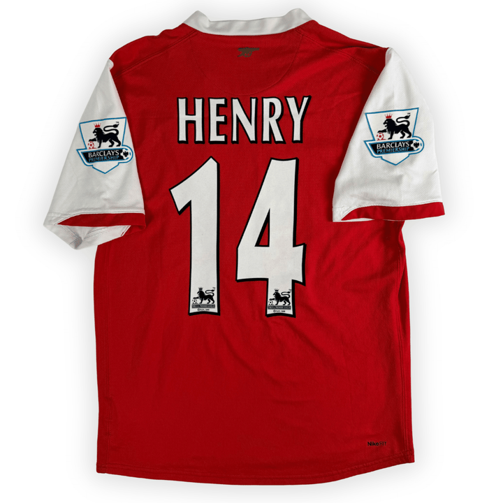 2006-08 ARSENAL EPL HOME SHIRT HENRY #14 - (M) - Front