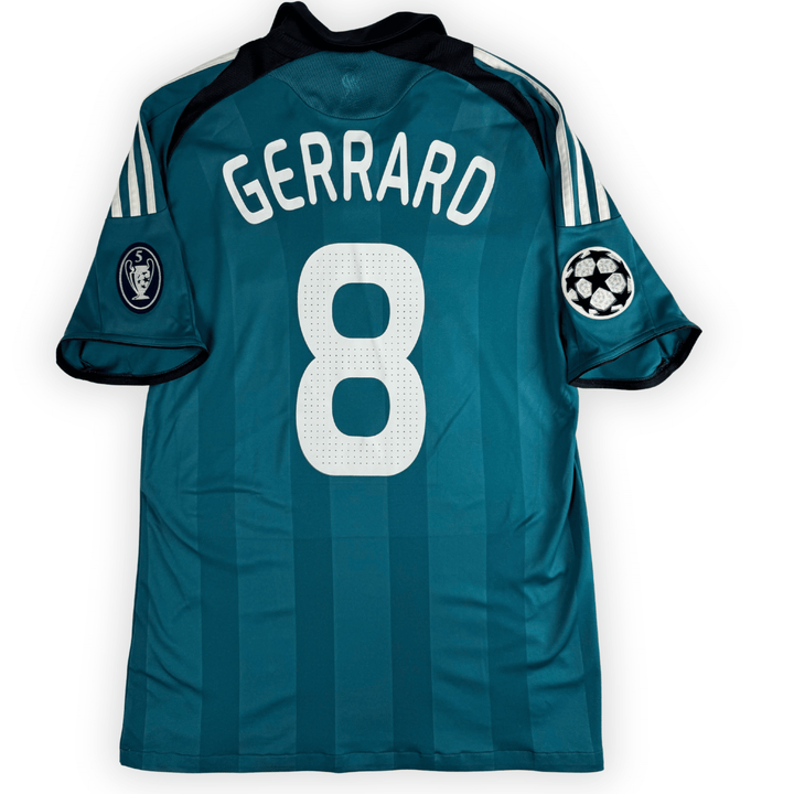 2008-09 LIVERPOOL UCL THIRD SHIRT GERRARD #8 - (M) - Front
