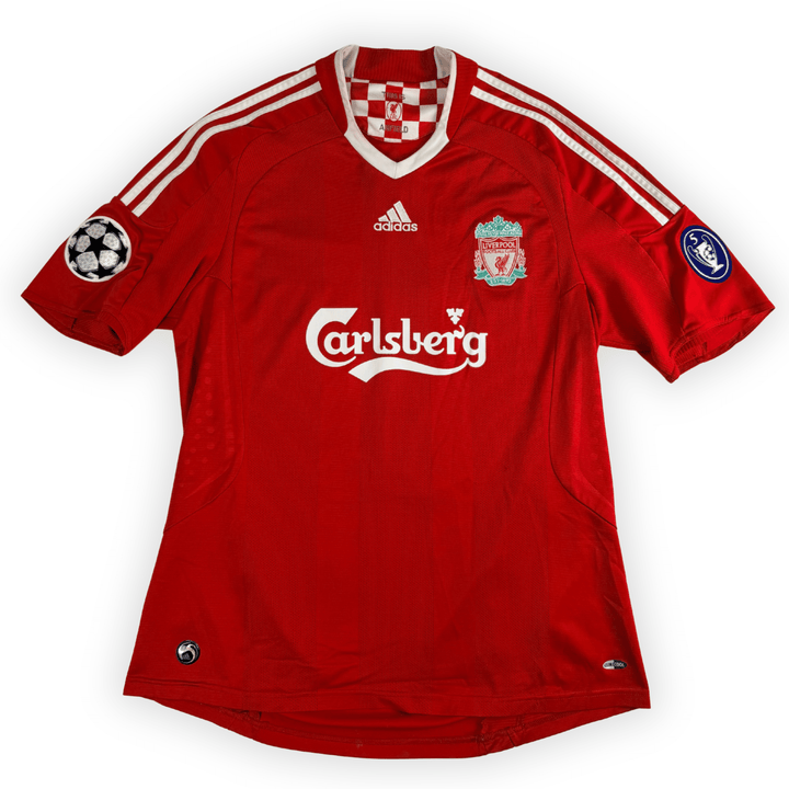 2008-09 LIVERPOOL UCL HOME SHIRT TORRES #9 - (L)