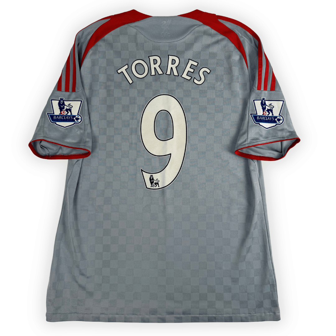 2008-09 LIVERPOOL EPL AWAY SHIRT TORRES #9 - (XL) - Front