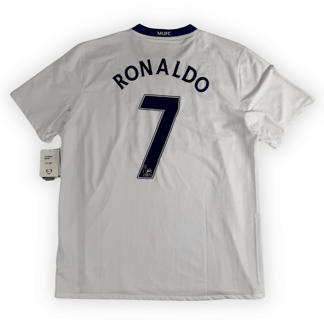 2008-09 MANCHESTER UNITED  AWAY SHIRT RONALDO #7 - (XL) - Front