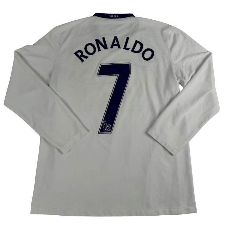 2008-2009 MANCHESTER UNITED  AWAY L/S SHIRT RONALDO #7 - (M)