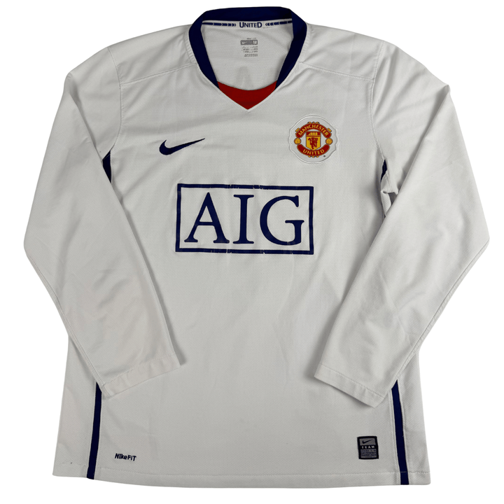 2008-2009 MANCHESTER UNITED  AWAY L/S SHIRT RONALDO #7 - (M)