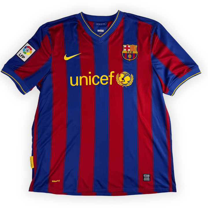 2009-10 FC BARCELONA LA LIGA HOME SHIRT MESSI #10 - (L) - Back