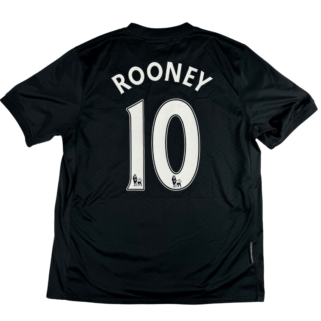 2009-2010 MANCHESTER UNITED  AWAY SHIRT ROONEY #10 - (L)